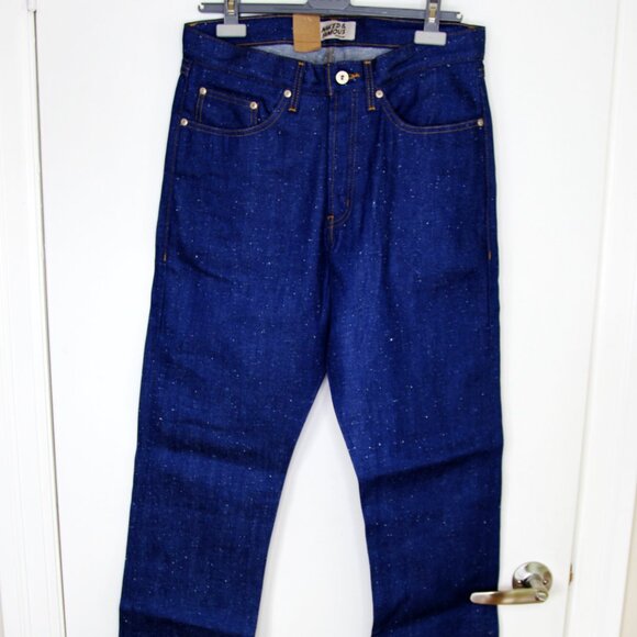 BNWT SS25 NAKED & FAMOUS WORKFORCE SELVEDGE DENIM JEANS 30 & 32 - Picture 2 of 16
